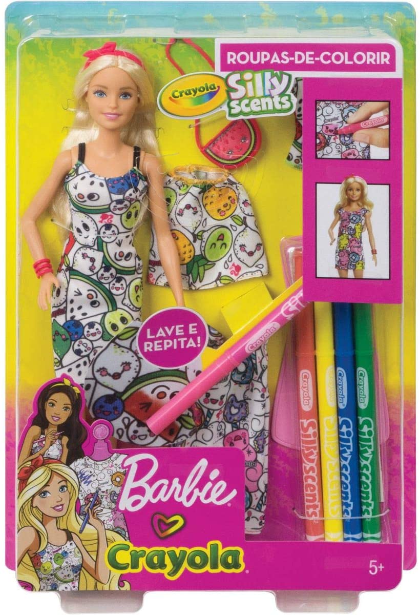 barbie loves crayola